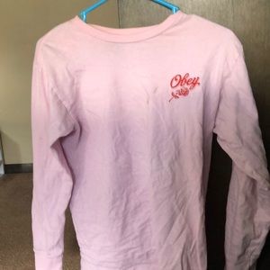Pink with rose long sleeve